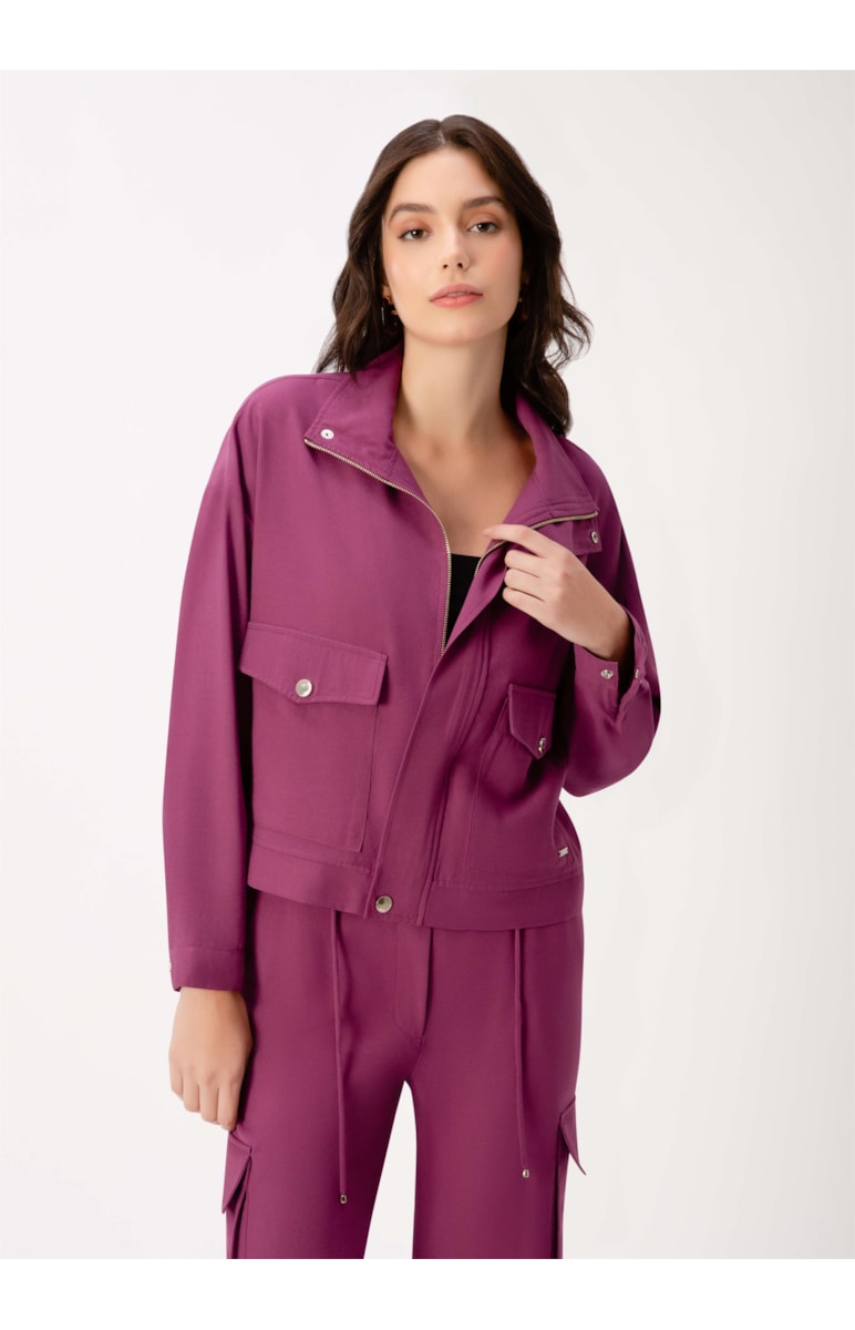 Jaqueta Twill Modern Violeta
