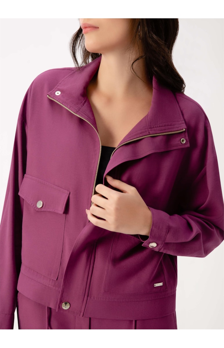 Jaqueta Twill Modern Violeta