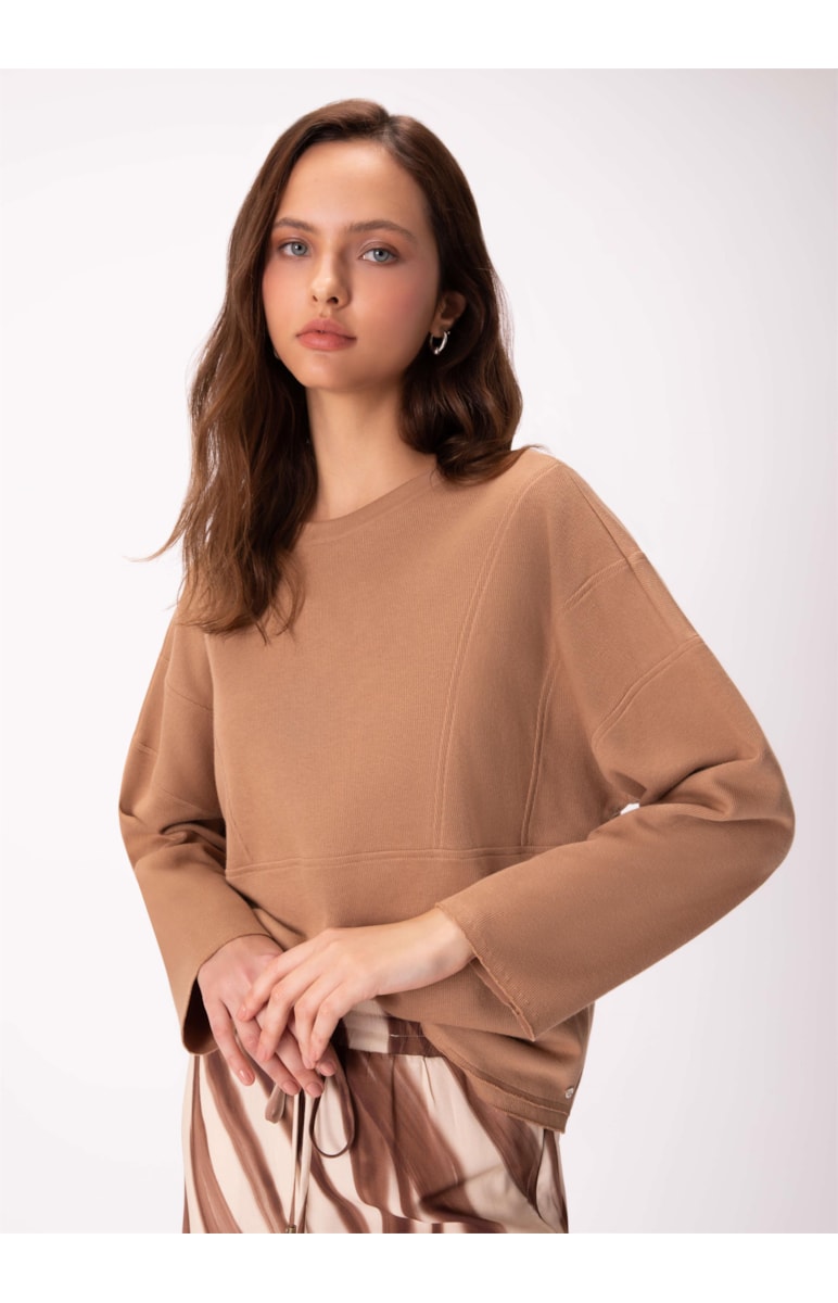 Moletom Londres Camel
