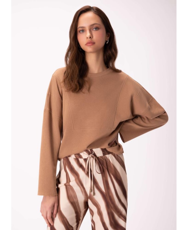 Moletom Londres Camel