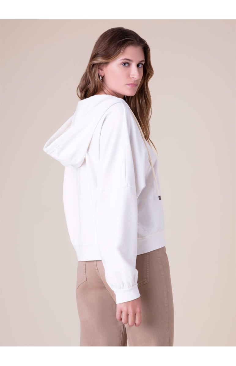 Moletom Sarja Fleece Natural