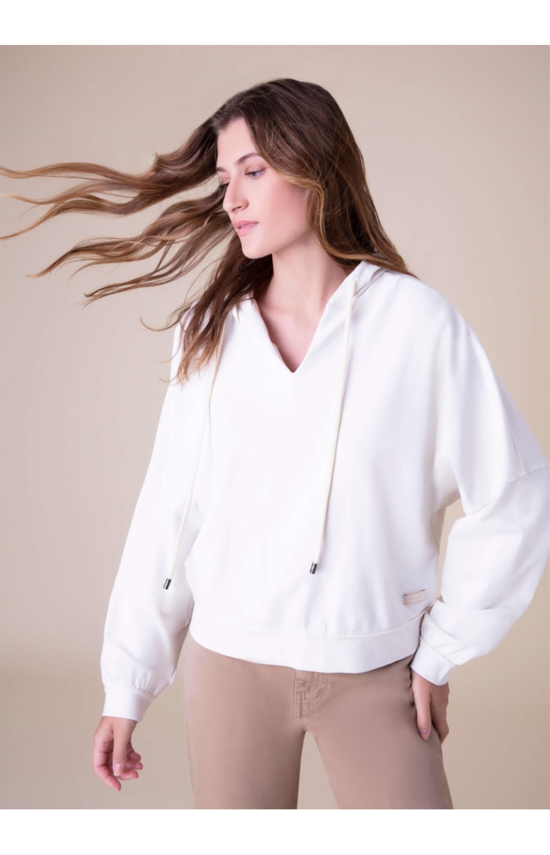 Moletom Sarja Fleece Natural