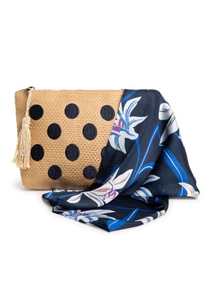 Necessaire Pompom C/ Lenco Bobstore Natural