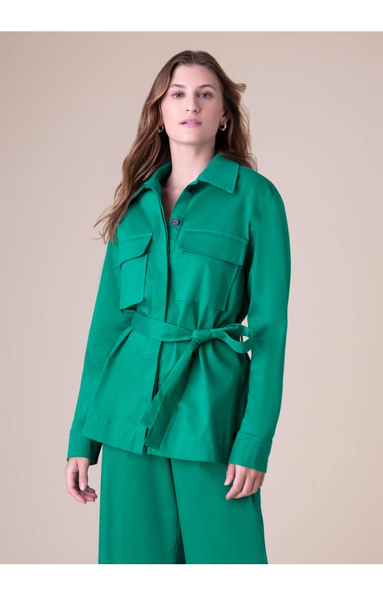 Parka Alfa Verde Bandeira
