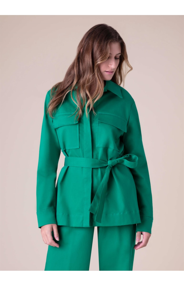 Parka Alfa Verde Bandeira