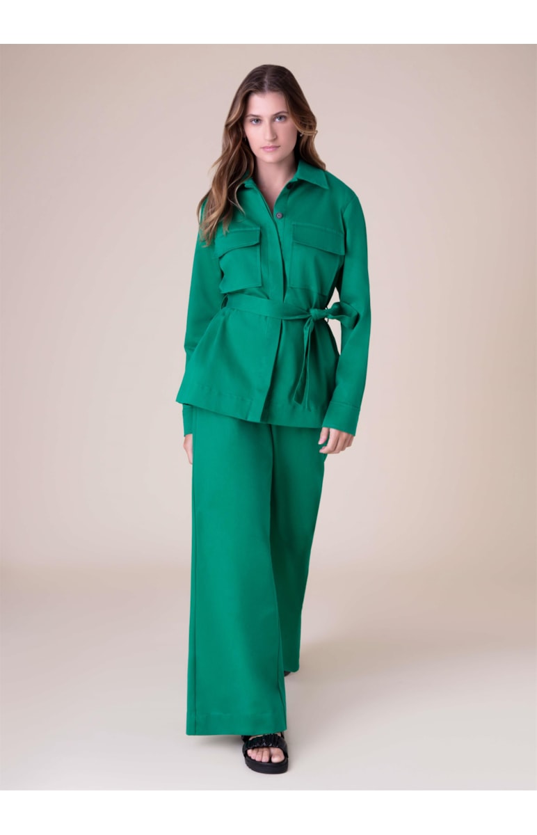 Parka Alfa Verde Bandeira