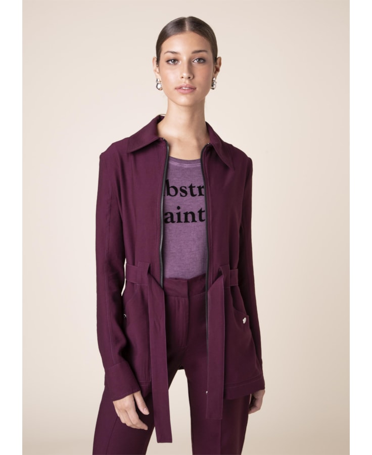 Parka Bolsos Bordeaux