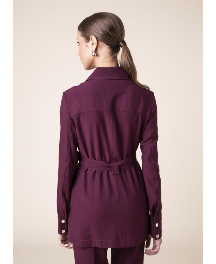 Parka Bolsos Bordeaux
