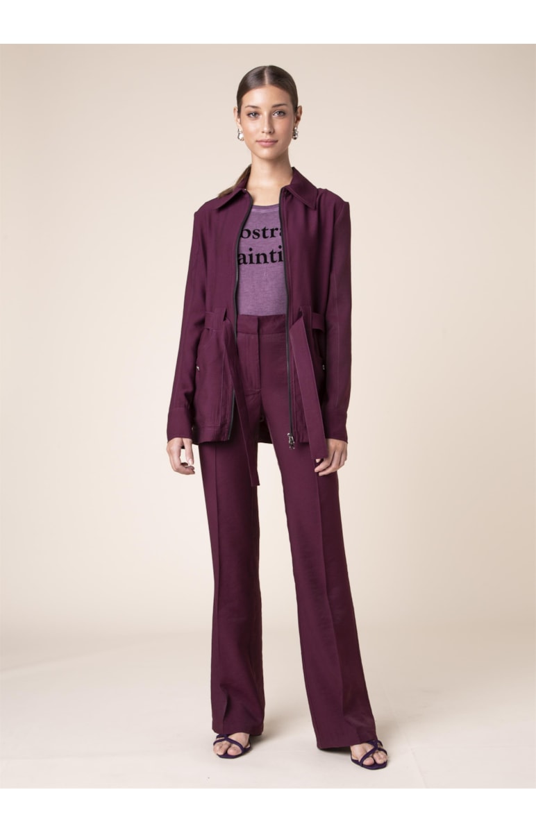 Parka Bolsos Bordeaux