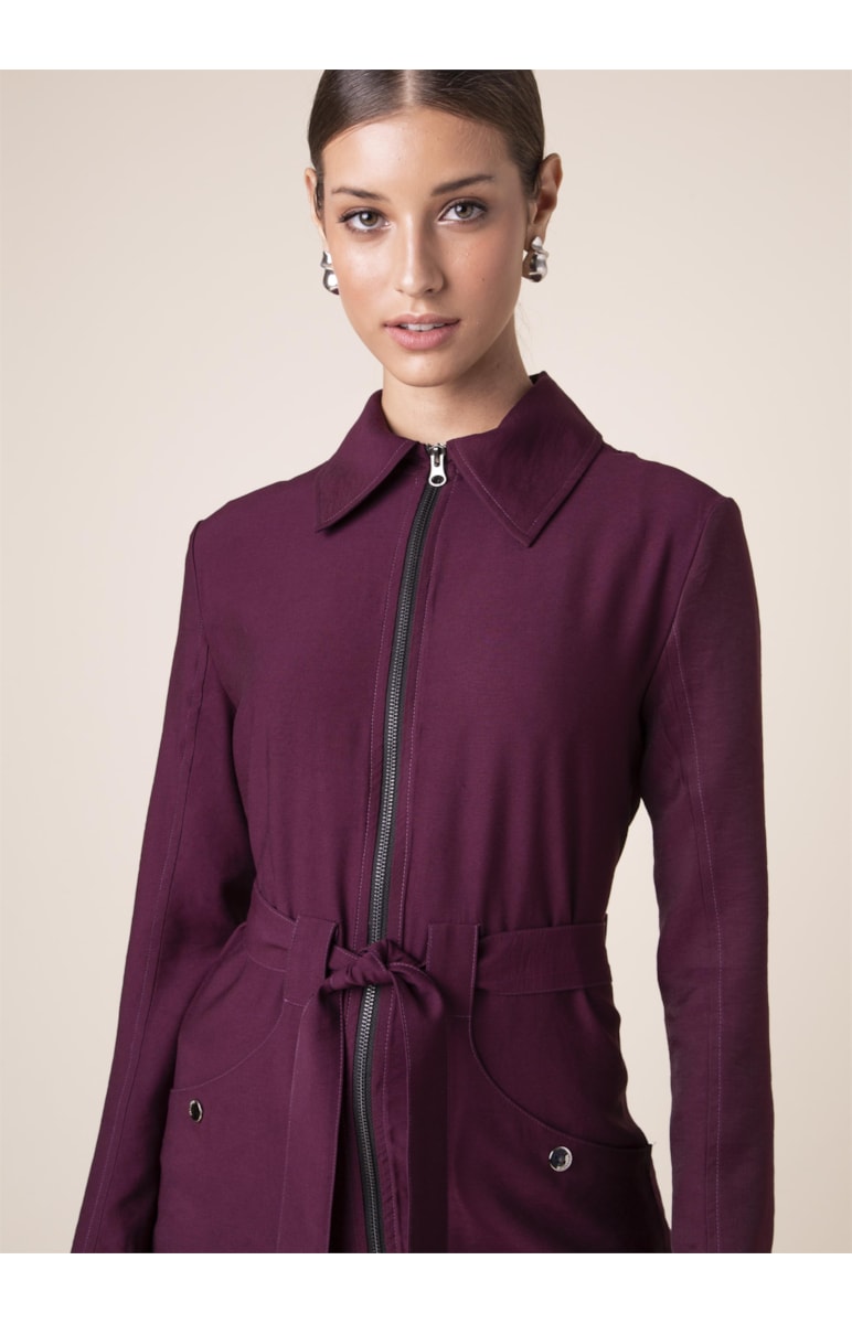 Parka Bolsos Bordeaux