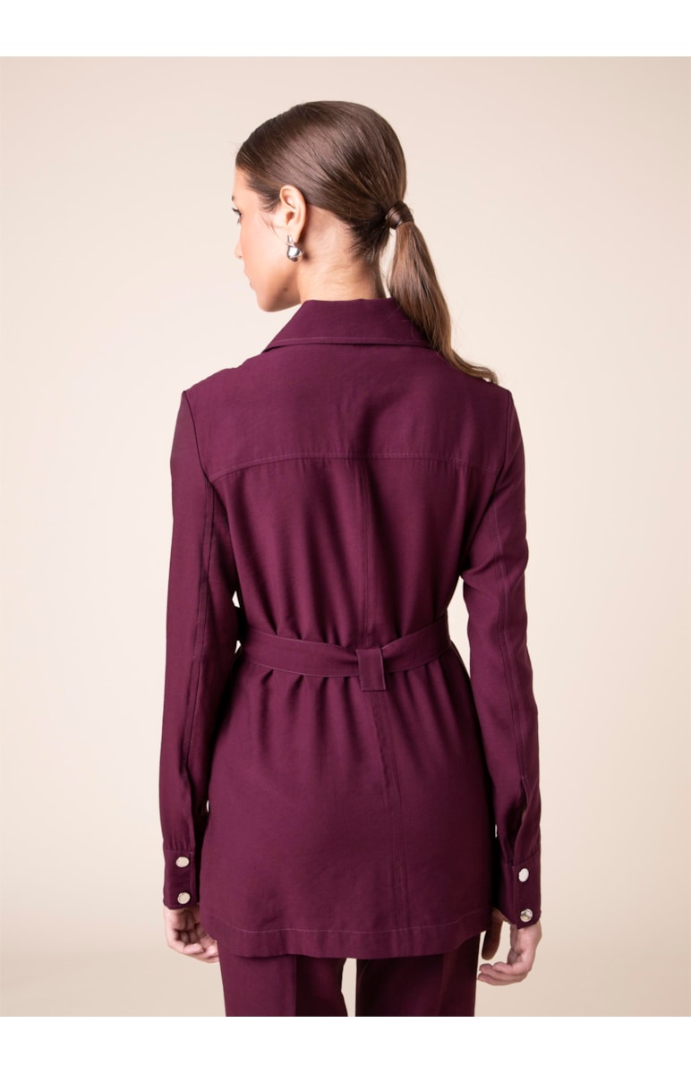 Parka Bolsos Bordeaux