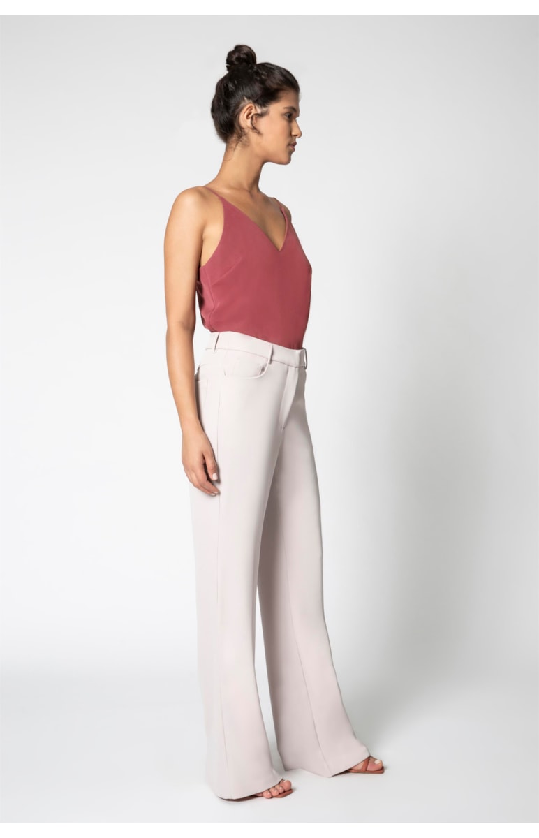 Regata Alça Basic Vermelho Vivo