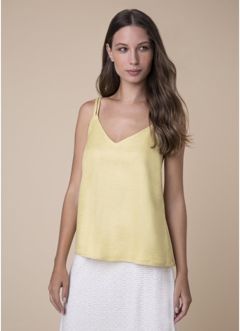 Regata Alça Trançada Lemon