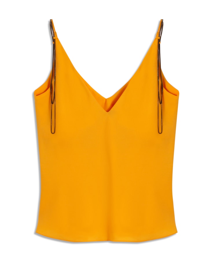 Regata Alças Metal Amber