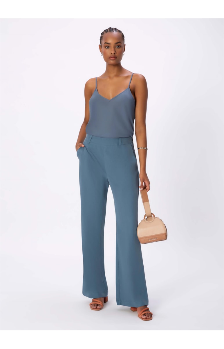 Regata Basic Azul Seco