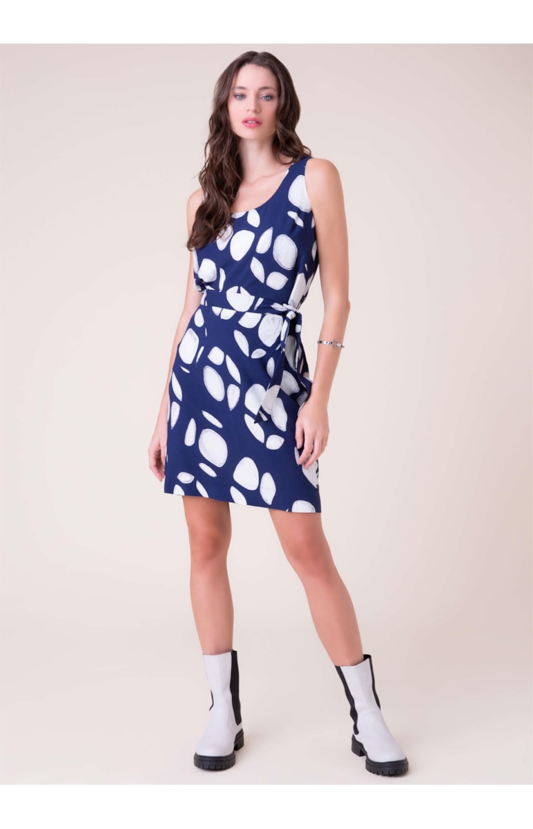Regata Brushed Dots Marinho