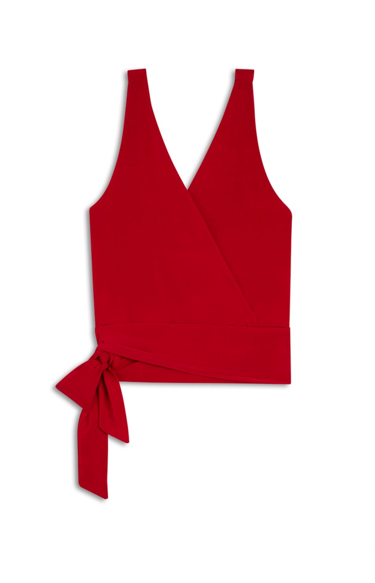 Regata Cache-Cour Amarração Vermelho