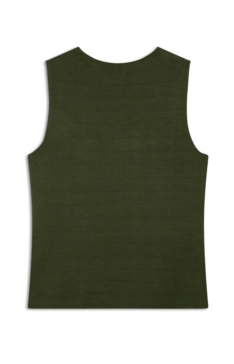 Regata Cut Out Texture Verde Militar