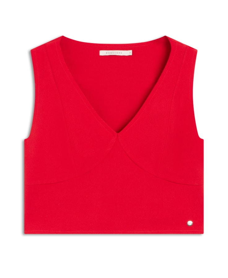 Regata Geométrica Scuba Vermelho