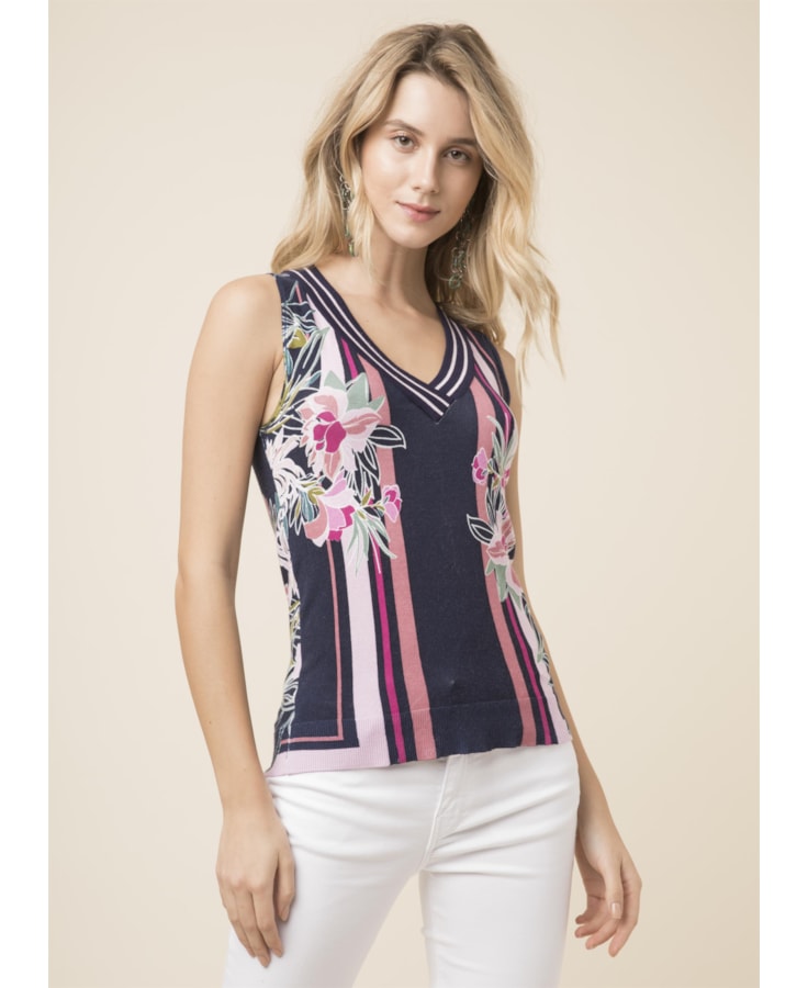 Regata Lake Flower Estampado