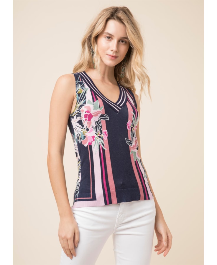 Regata Lake Flower Estampado