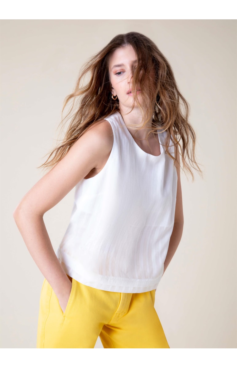 Regata Lines Off White