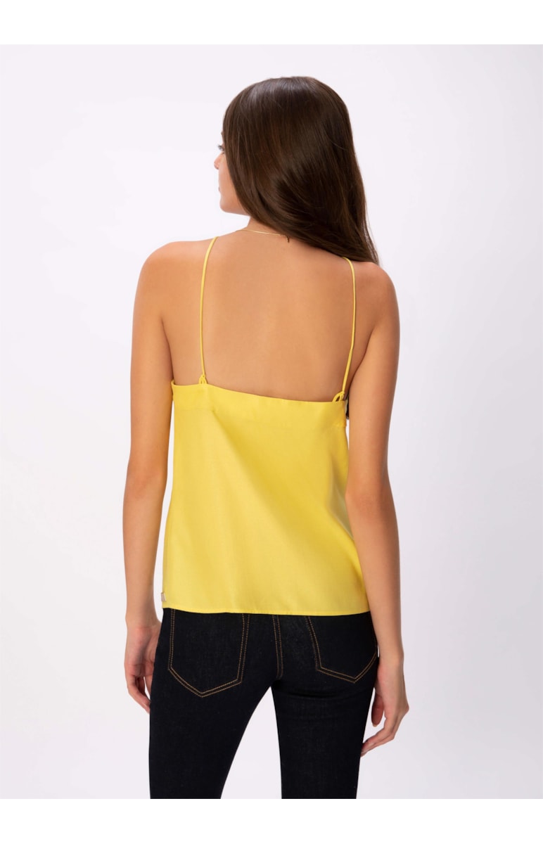 Regata Linho Fine Straps Lemon