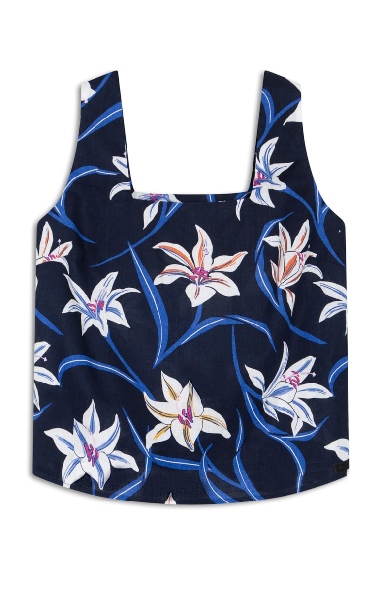 Regata Lírios Estampado
