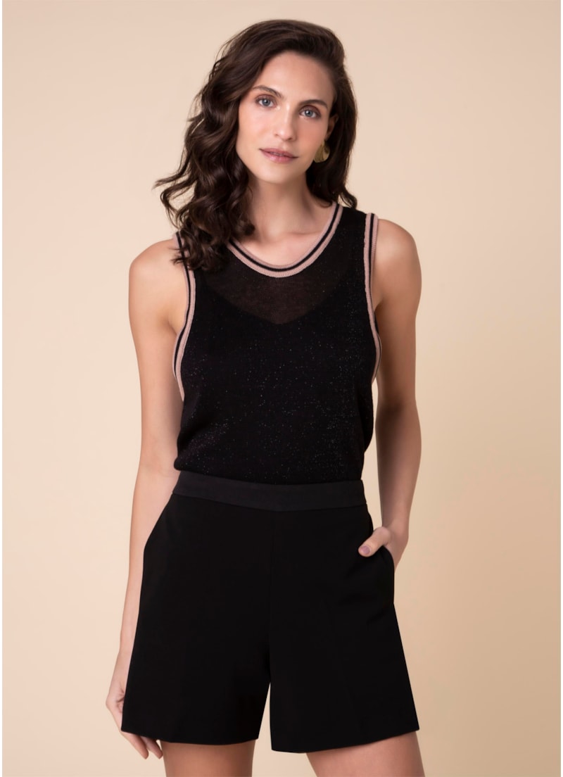 Regata Lurex Preto