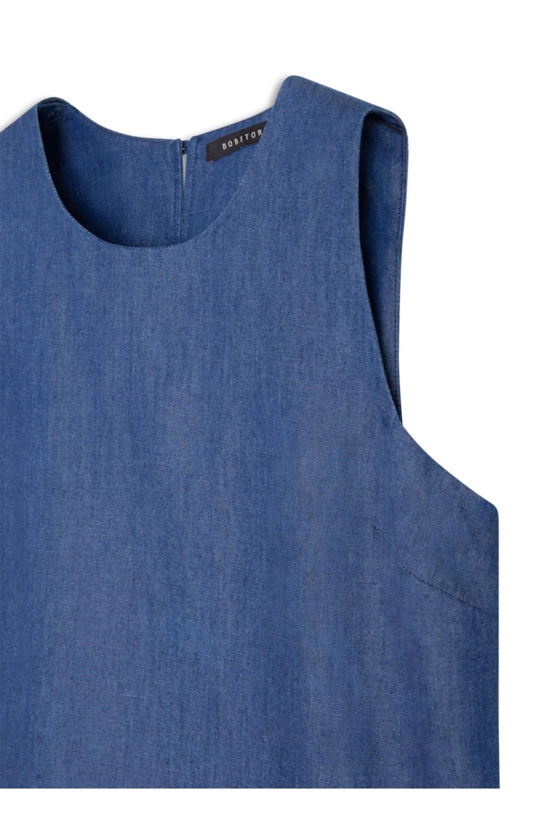 Regata Lyoncel Denim Fenda Marinho