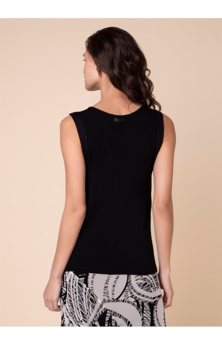 Regata Maxi Molecotton Preto