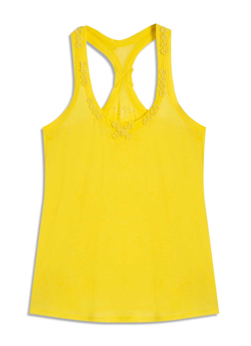 Regata Nadador Aplicacao Amarelo