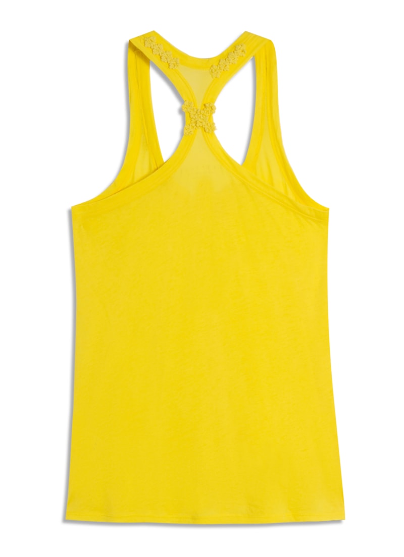 Regata Nadador Aplicacao Amarelo