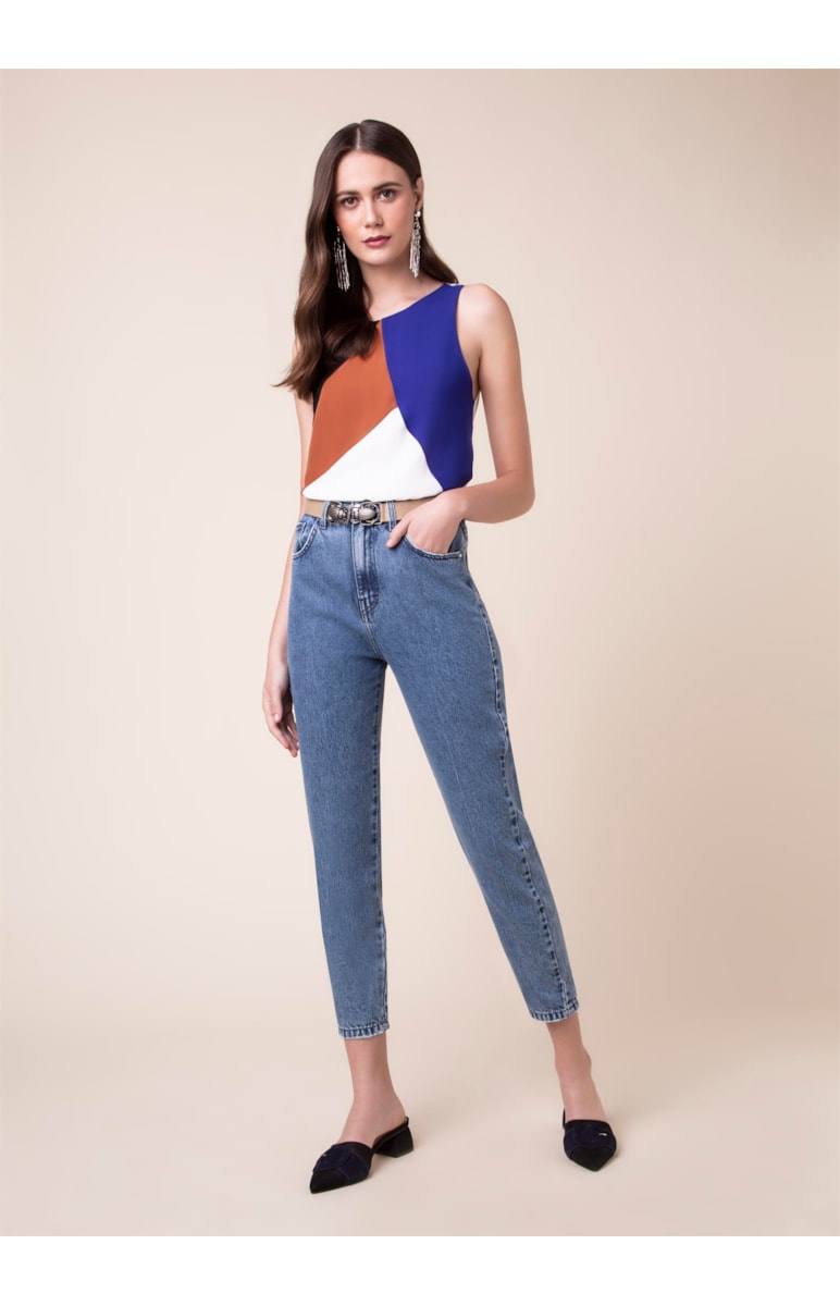 Regata Recortes Mix Cores Off White