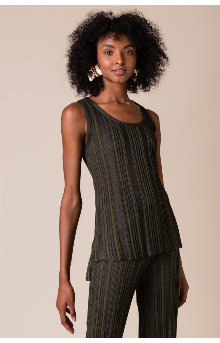 Regata Tricot Longtail Musgo