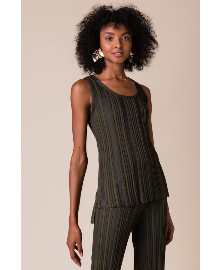 Regata Tricot Longtail Musgo