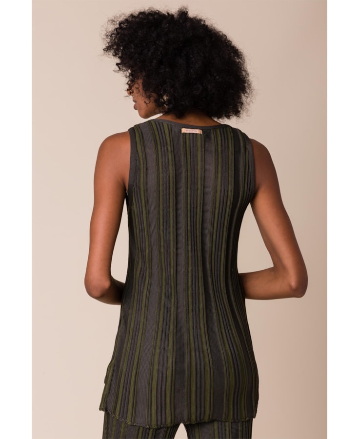 Regata Tricot Longtail Musgo