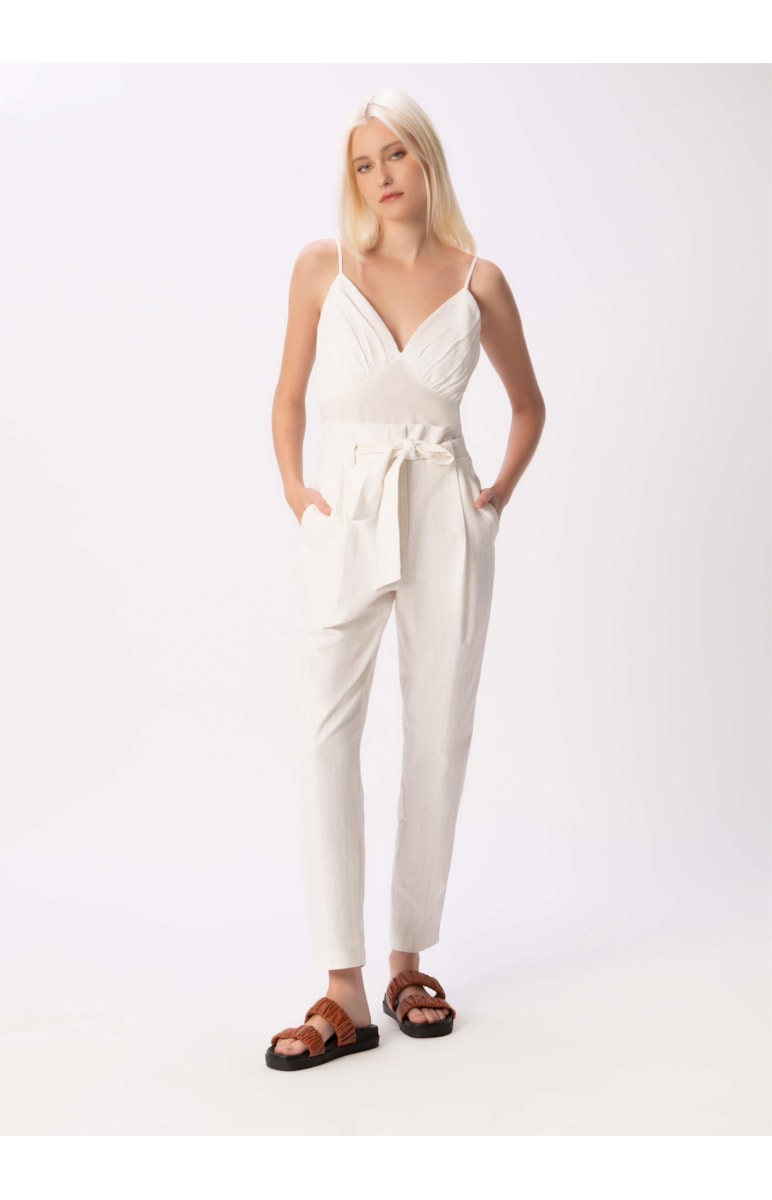 Regata Zaba Linho Off White