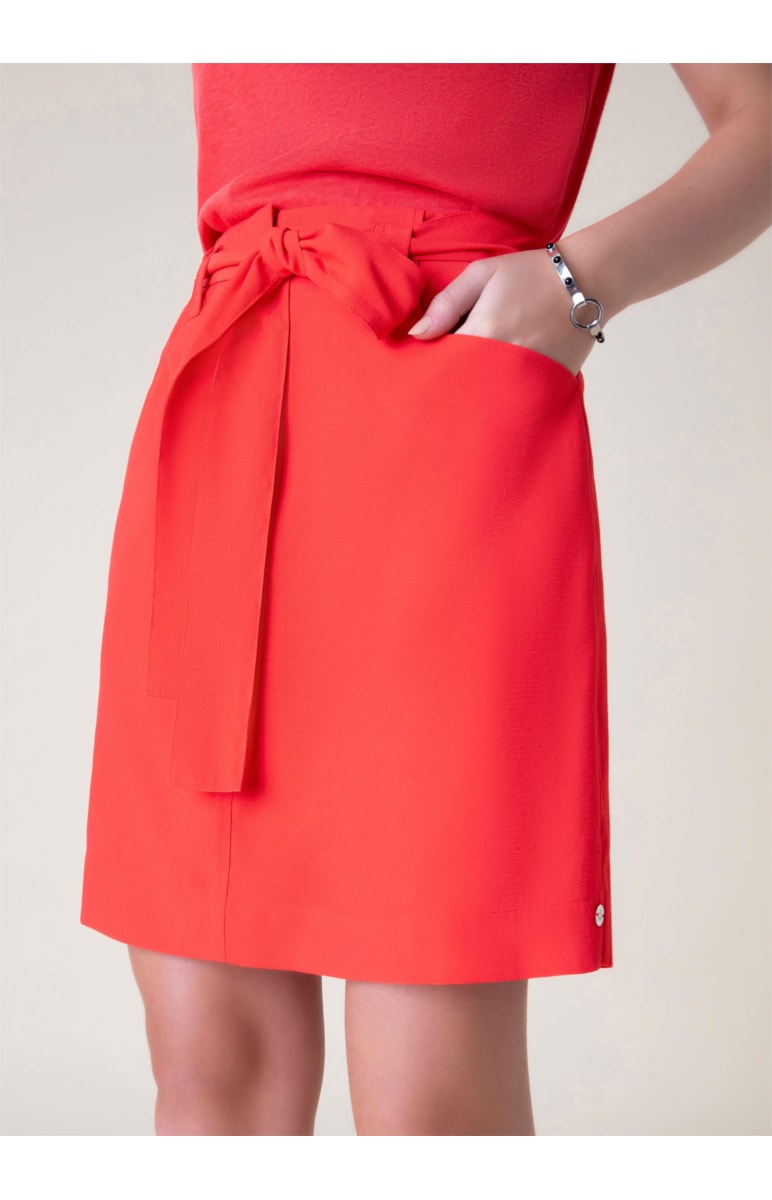 Saia Alfavisco Texture Vermelho