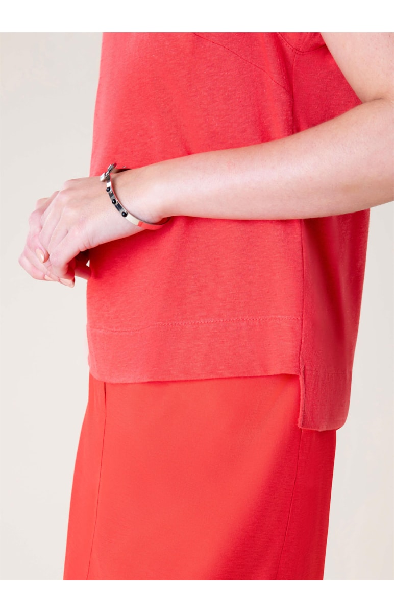Saia Alfavisco Texture Vermelho