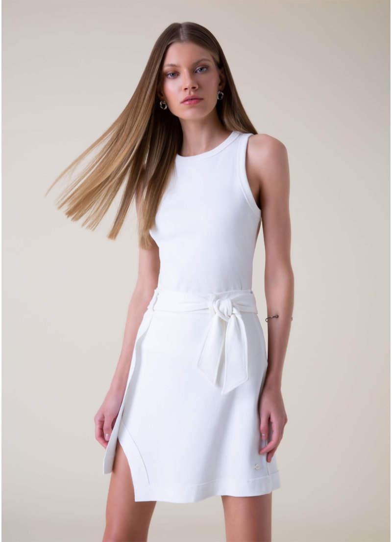 Saia Bandage Flat Off White