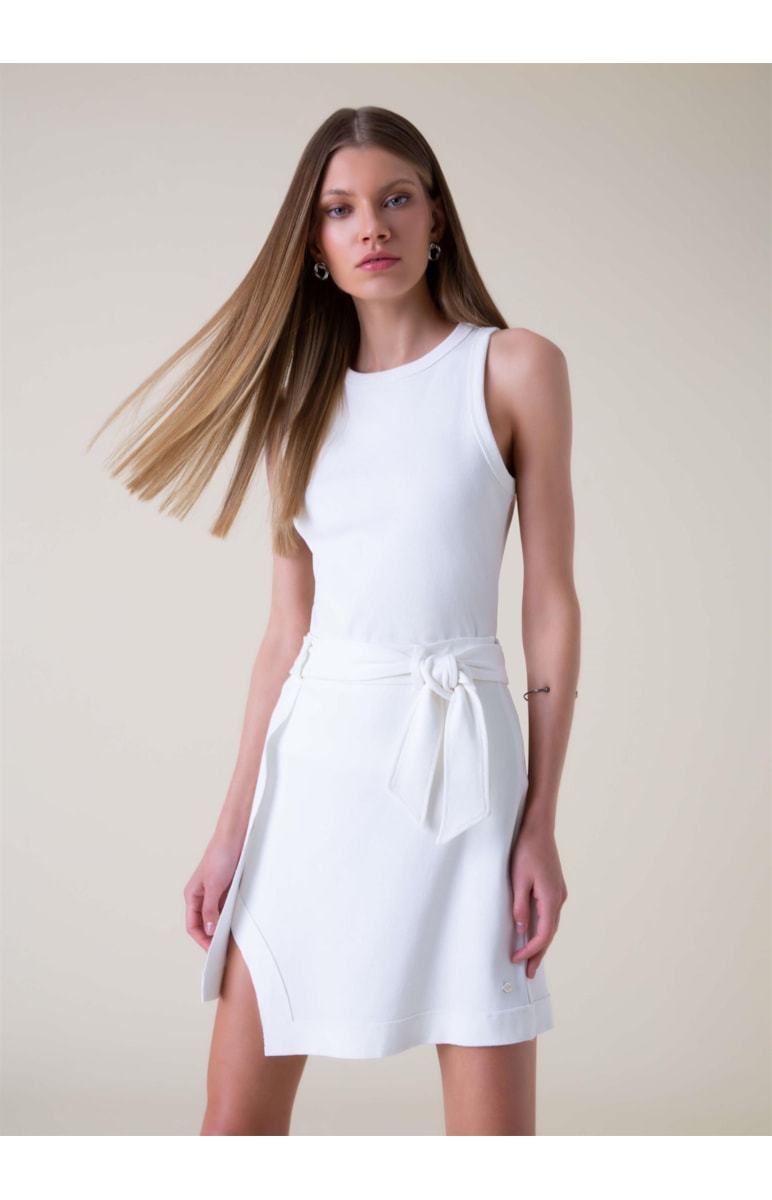 Saia Bandage Flat Off White