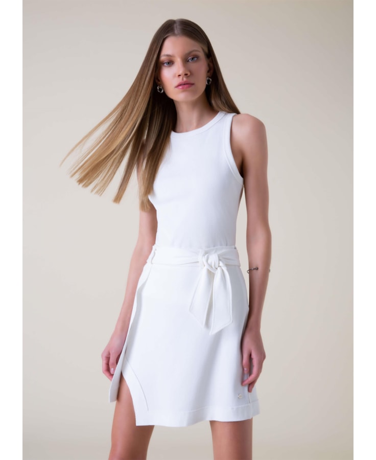 Saia Bandage Flat Off White