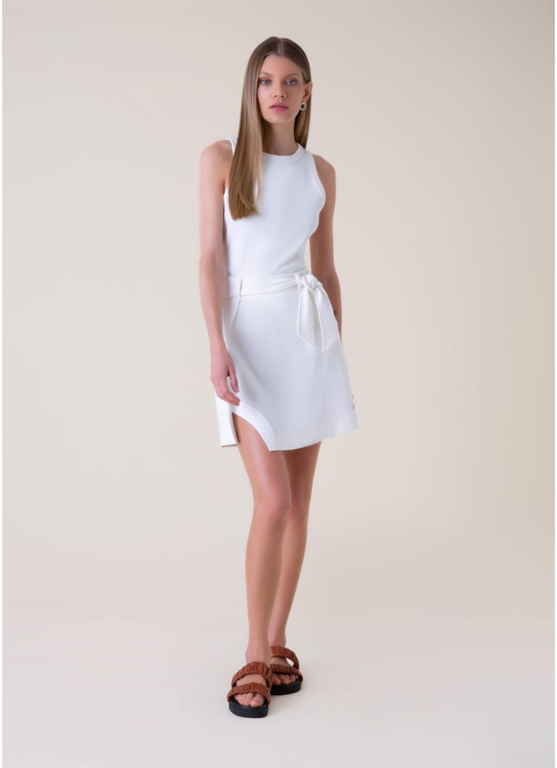 Saia Bandage Flat Off White
