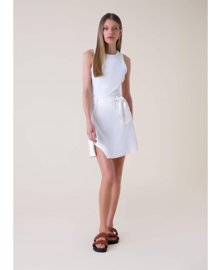 Saia Bandage Flat Off White