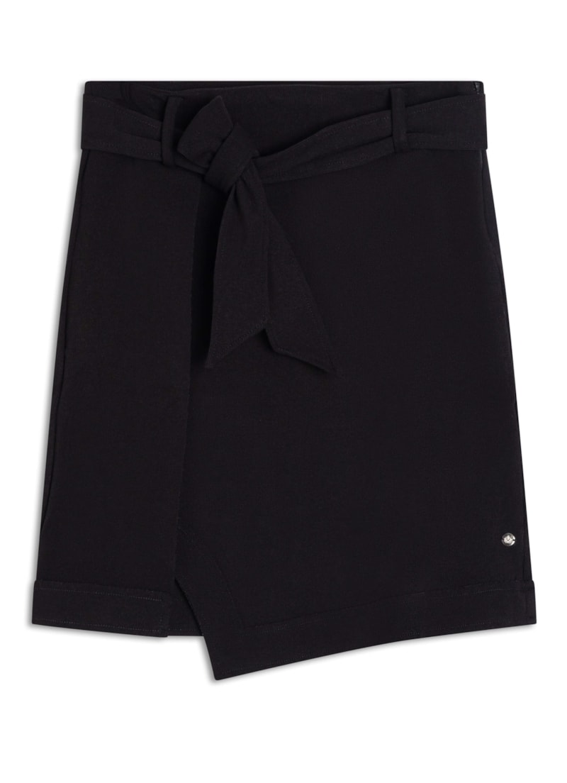 Saia Bandage Flat Preto