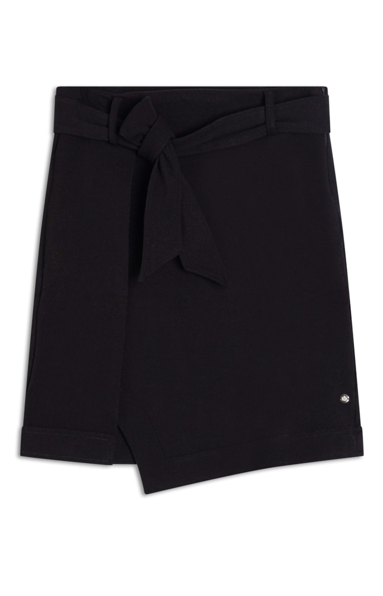 Saia Bandage Flat Preto
