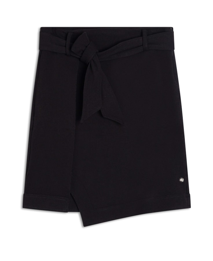 Saia Bandage Flat Preto