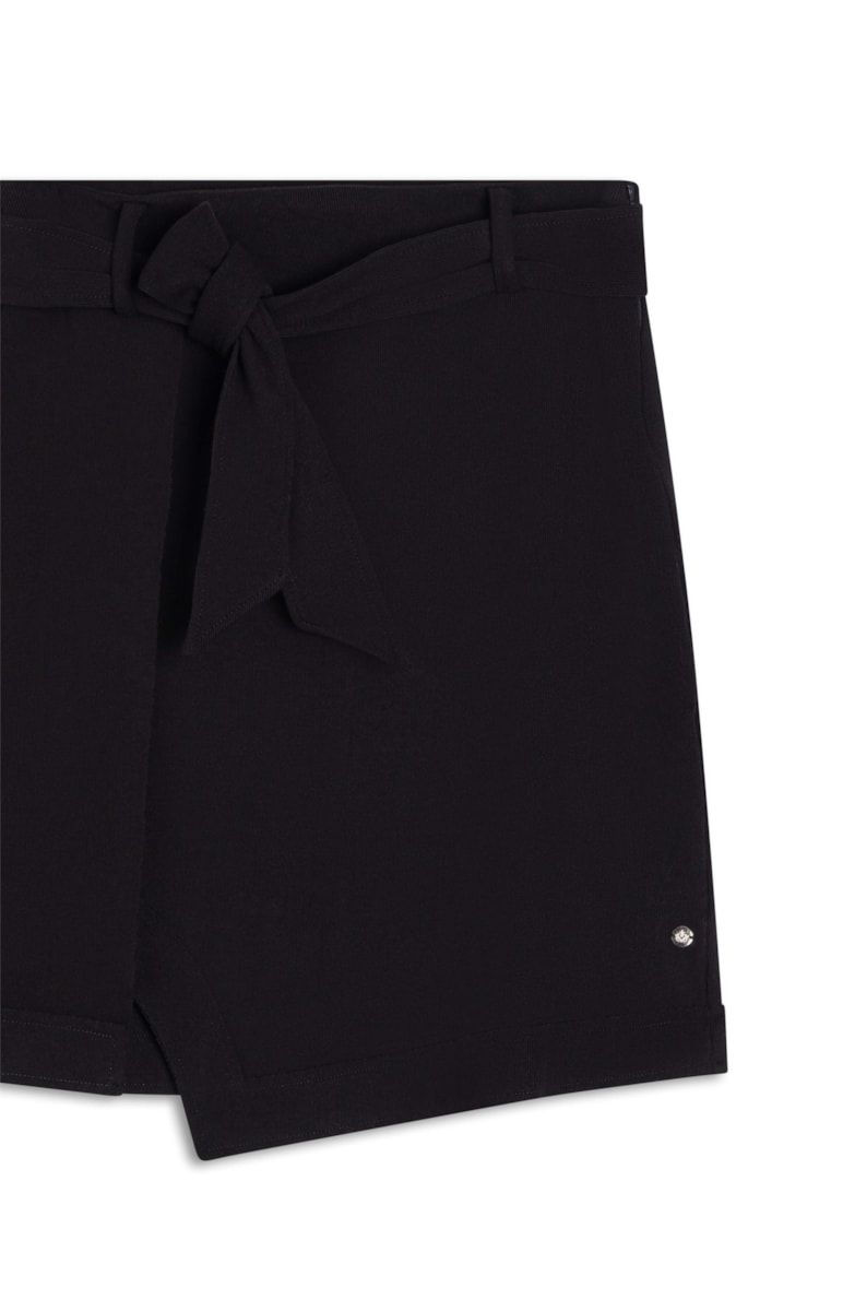Saia Bandage Flat Preto