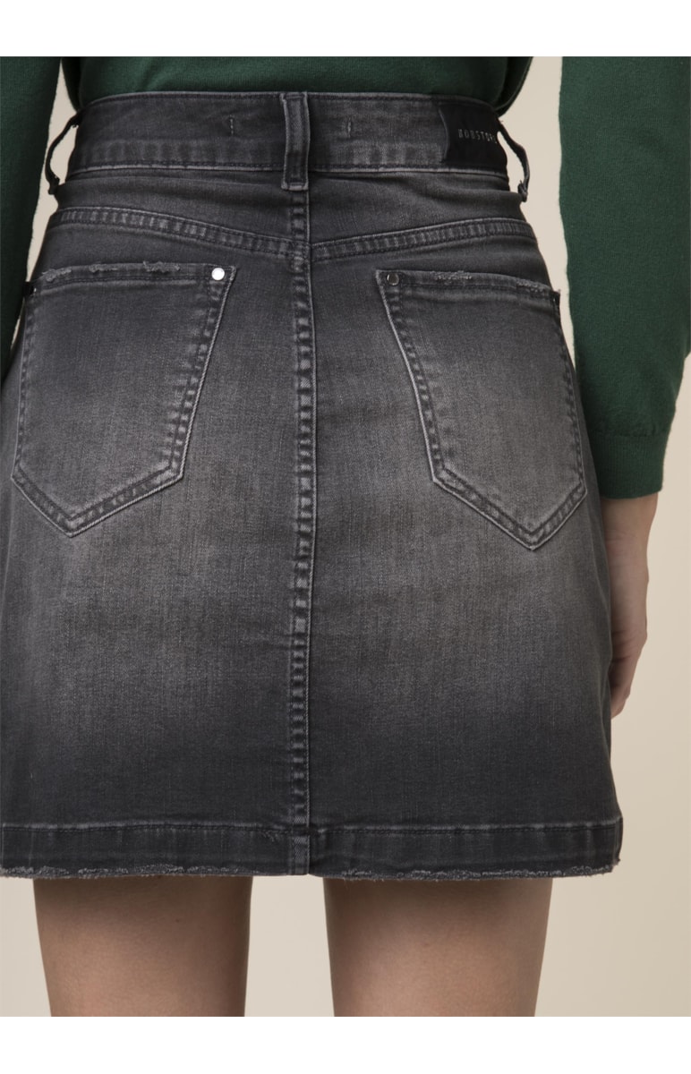 Saia Black Elastic Vista B-126 Lav.Escuro C/Puidos